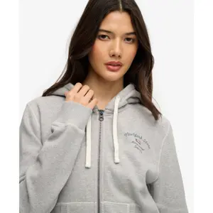 Women's zip-up hoodie Superdry Athletic Essentials image-4