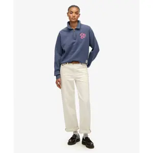 Women's half-zip sweatshirt Superdry Sd&co Neon image-1