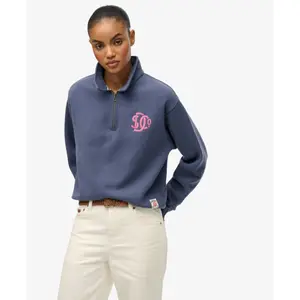 Women's half-zip sweatshirt Superdry Sd&co Neon image-2