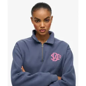 Women's half-zip sweatshirt Superdry Sd&co Neon image-4