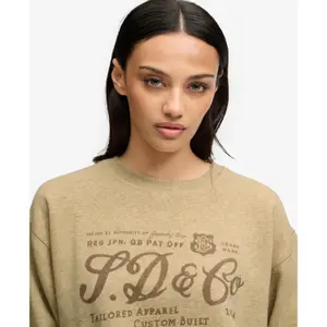 Sweatshirt woman Superdry Industry Worker image-5