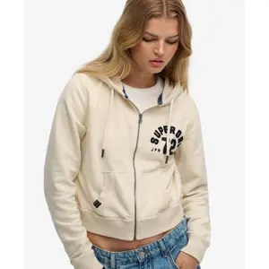 Women's relaxed fit hooded sweatshirt Superdry Athletic image-3