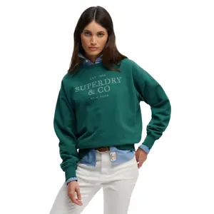 Women's casual sweatshirt Superdry Luxe Casual image-1