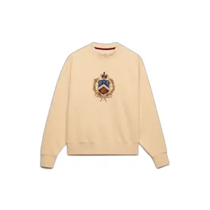 Women's loose sweatshirt Superdry Crest Crew image-0
