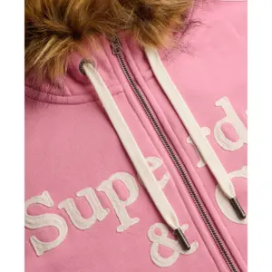 Women's zip-up hoodie Superdry Vintage Fur image-5