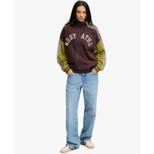 Women's zip-up sweatshirt Superdry Cult Applique image-3