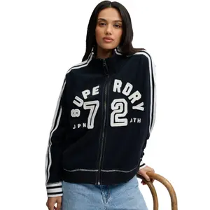 Women's zip-up sweatshirt Superdry Cult Applique image-2