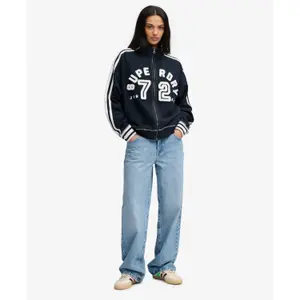 Women's zip-up sweatshirt Superdry Cult Applique image-3