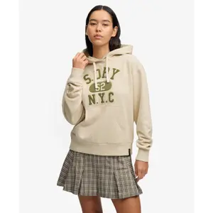 Women's hooded sweatshirt Superdry Prep Chenille image-1