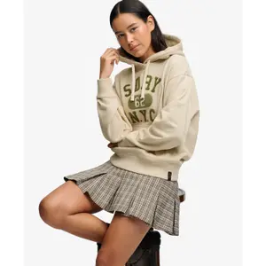 Women's hooded sweatshirt Superdry Prep Chenille image-3
