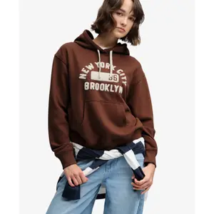 Women's hooded sweatshirt Superdry Prep Chenille image-2