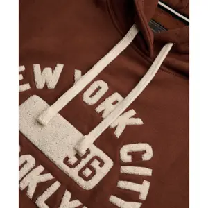 Women's hooded sweatshirt Superdry Prep Chenille image-5