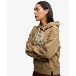 Women's hooded sweatshirt Superdry Prep Chenille image-2