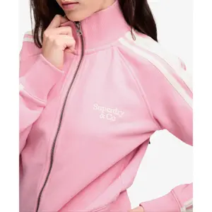 Striped Full Zip Sweatshirt for Women Superdry image-1