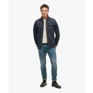 Canvas overshirt Superdry image-1