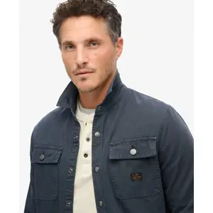 Canvas overshirt Superdry image-4