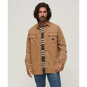 Canvas overshirt Superdry image-1