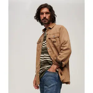 Canvas overshirt Superdry image-3