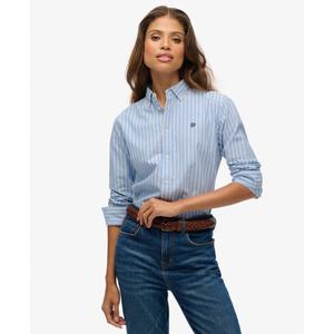Women's long sleeve shirt Superdry Oxford Bd image-1