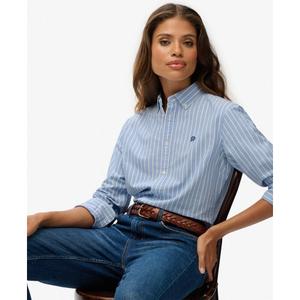 Women's long sleeve shirt Superdry Oxford Bd image-4