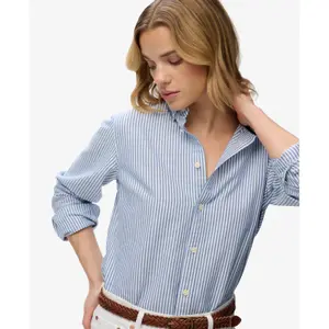 Women's long sleeve shirt Superdry Oxford image-1