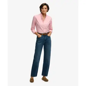 Women's long sleeve shirt Superdry Oxford image-2