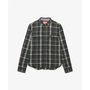 Women's Long Sleeve Checked Flannel Shirt Superdry image-6