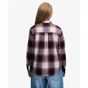 Women's Long Sleeve Checked Flannel Shirt Superdry image-4