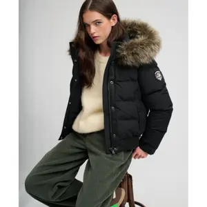 Casaco com capuz feminino Superdry Everest image-2