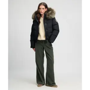 Casaco com capuz feminino Superdry Everest image-3