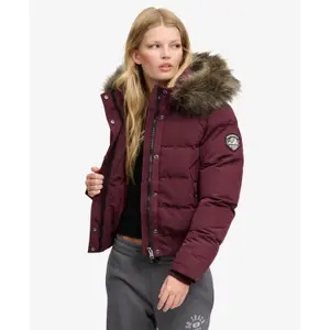 Daunenjacke  mit Kapuze, Damen Superdry Everest image-1