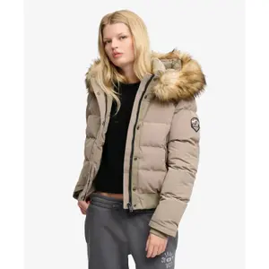 Doudoune à capuche femme Superdry Everest image-1