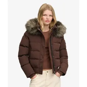 Daunenjacke  mit Kapuze, Damen Superdry Everest image-1