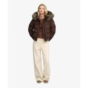 Daunenjacke  mit Kapuze, Damen Superdry Everest image-5