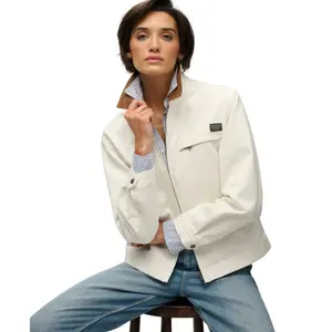 Velvet collar women's jacket Superdry Ranch image-4