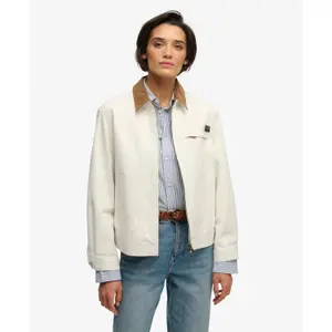 Velvet collar women's jacket Superdry Ranch image-2