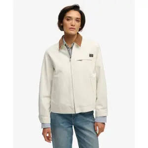 Velvet collar women's jacket Superdry Ranch image-1