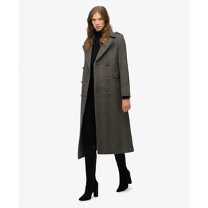 Women's double-breasted coat Superdry image-5