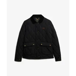 Women's down jacket Superdry Cord Trimmed Liner image-0