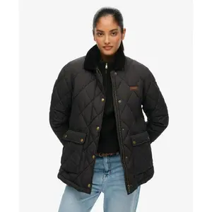 Women's down jacket Superdry Cord Trimmed Liner image-2