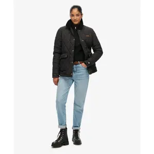 Women's down jacket Superdry Cord Trimmed Liner image-3