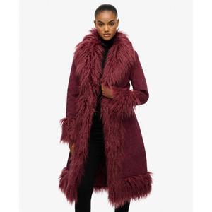 Lang frakke til kvinder Superdry Afghan