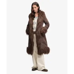 Manteau long femme Superdry Afghan image-1