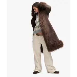 Manteau long femme Superdry Afghan image-2