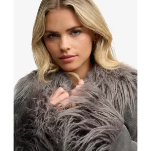 Manteau long femme Superdry Afghan image-2