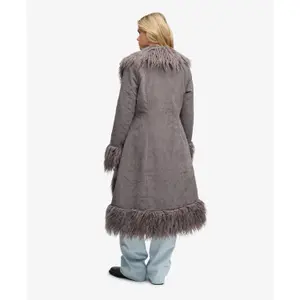Manteau long femme Superdry Afghan image-4