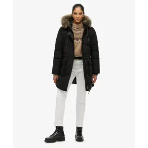 Women's mid-length down jacket Superdry Everest image-3