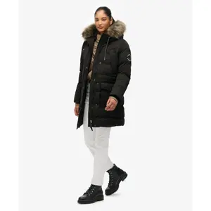 Women's mid-length down jacket Superdry Everest image-5