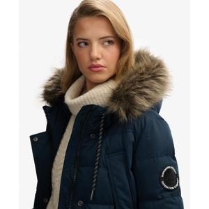 Women's mid-length down jacket Superdry Everest image-5