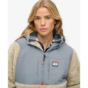 Women's zip-up hybrid jacket Superdry image-5